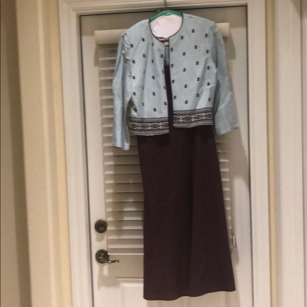 Dress with jacket